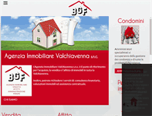 Tablet Screenshot of immobiliarevalchiavenna.com